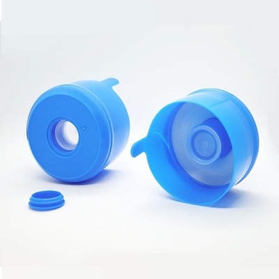주문 5 갤런 물병 HDPE 물질을 위한 주문 제작된 푸른 비 유출 캡 online manufacture