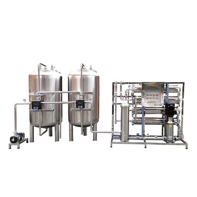 주문 산업용 SS304 탱크 4000 Lph Ro 폐수 처리 플랜트 online manufacture