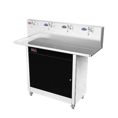 주문 4 수도꼭지와 자동 35L 스테인레스 강 냉수기, 포우 물 디스팬서 online manufacture