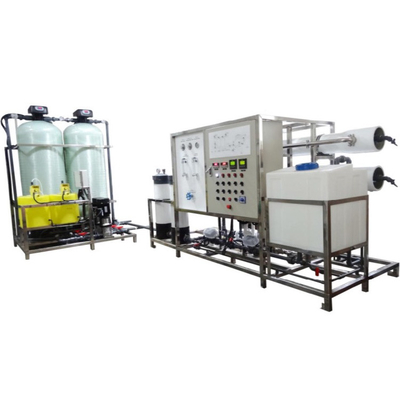 주문 이동식 상업용 물 정화기 500L 1000L 역오스모시스 식수 정화 공장 2000LPH Frp 탱크 담수 해소화 장비 담수 처리 공장 online manufacture