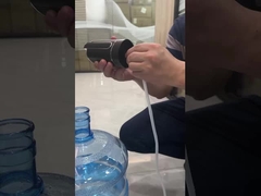 본점을 위한 검은 USB 재충전이 가능한 물 펌프 분배기 800mAh